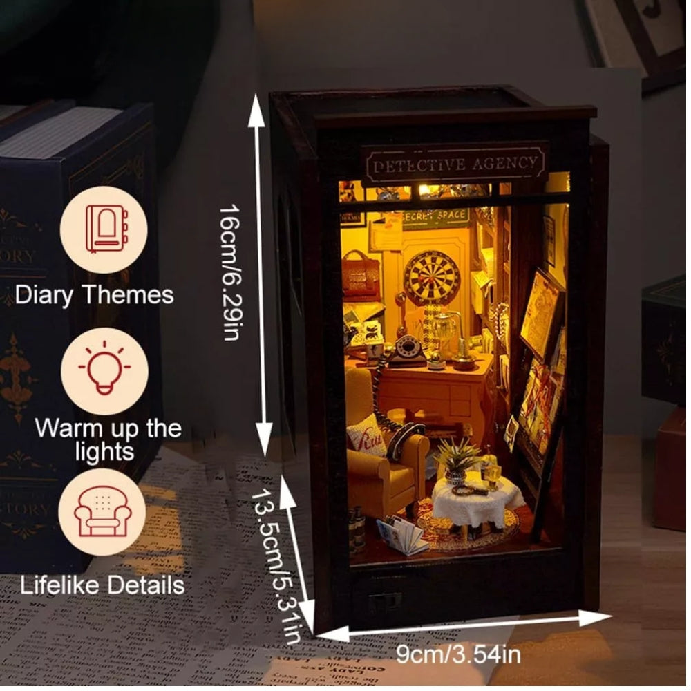 Detective Diary DIY Book Nook Kit